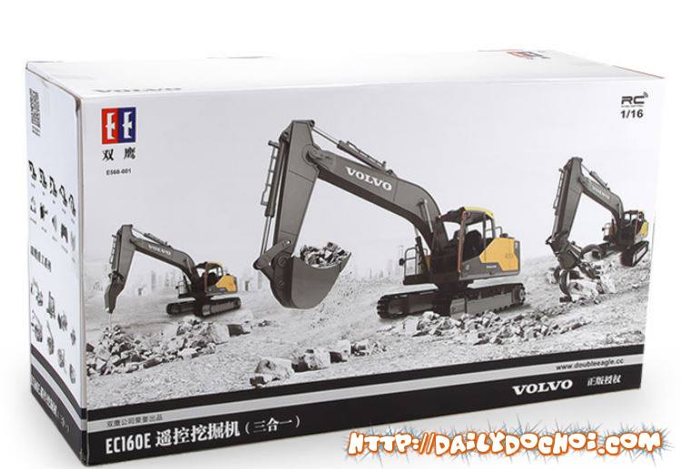 CT59 XE XÚC VOLVO CÓ THÊM ĐỤC VÀ GẮP THAY ĐỔI