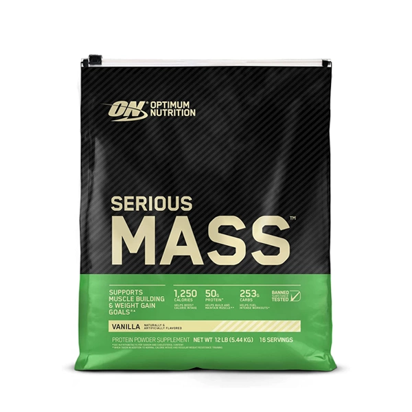 Thực phẩm bổ sung Optimum Nutrition Serious Mass 12lbs