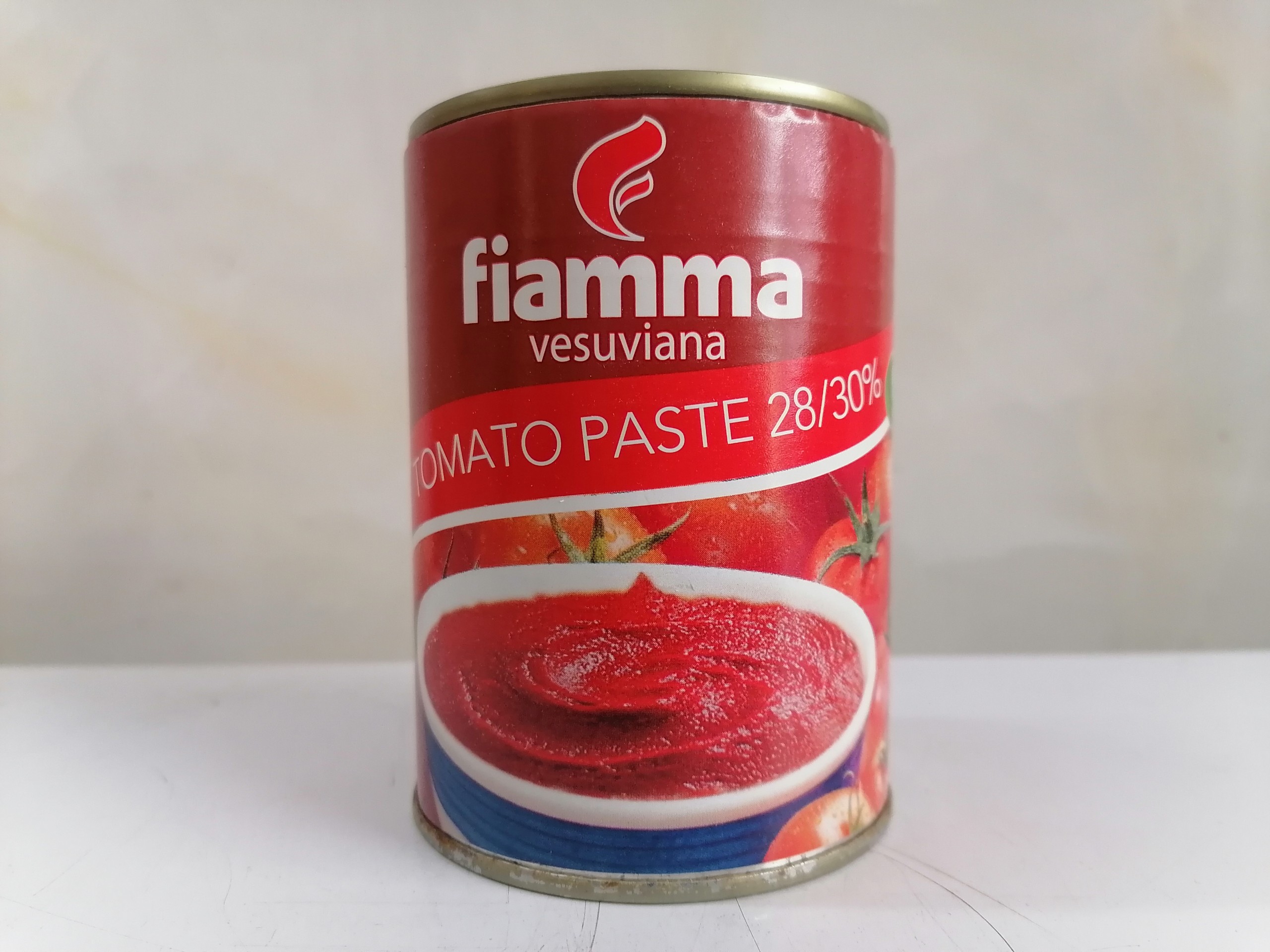 [Hộp nhỏ 400g – NHÃN ĐỎ] CÀ CHUA XAY NHUYỄN [Italia] FIAMMA Tomato Paste (halal) (atu)