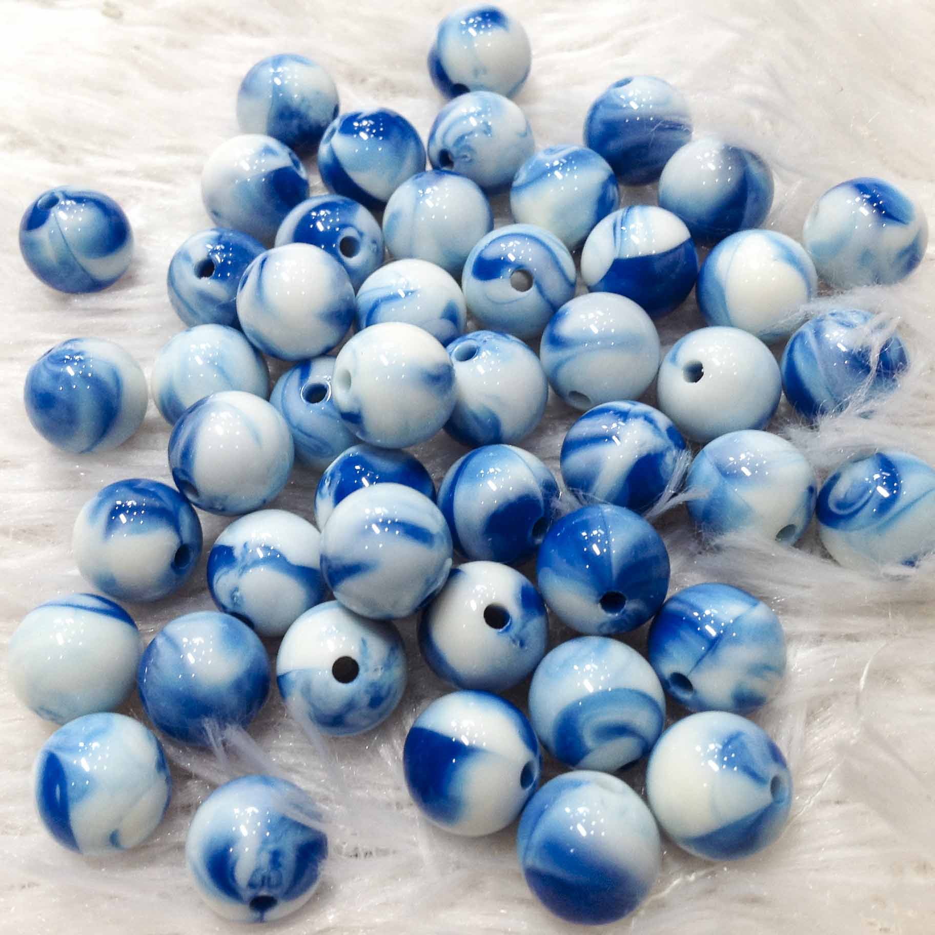 5 PCs 10mm acrylic rhinestone cabochon round spacer beads candy color for bracelet DIY jewelry accessories