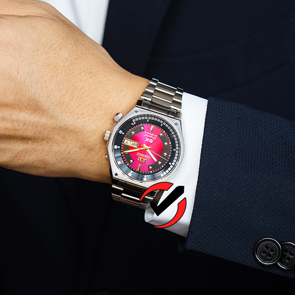 Đồng Hồ Cơ Nam SK Mặt Lửa Cao Cấp Chống Nước Chống Xước Automatic