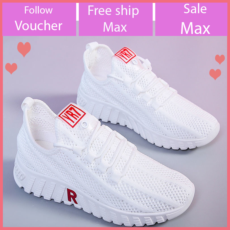 Giày sneaker thể thao nữ buộc dây siêu nhẹ V254