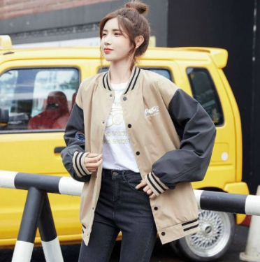 Áo khoác bomber varsity jacket nam nữ