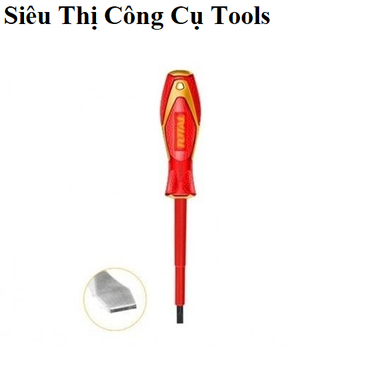 Tua vít cách điện dài 125mm Total THTIS5125