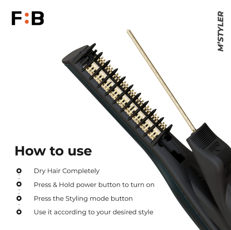 [CÓ DÂY] Máy tạo kiểu tóc FOR BEAUTY My Stylerax Curling Iron