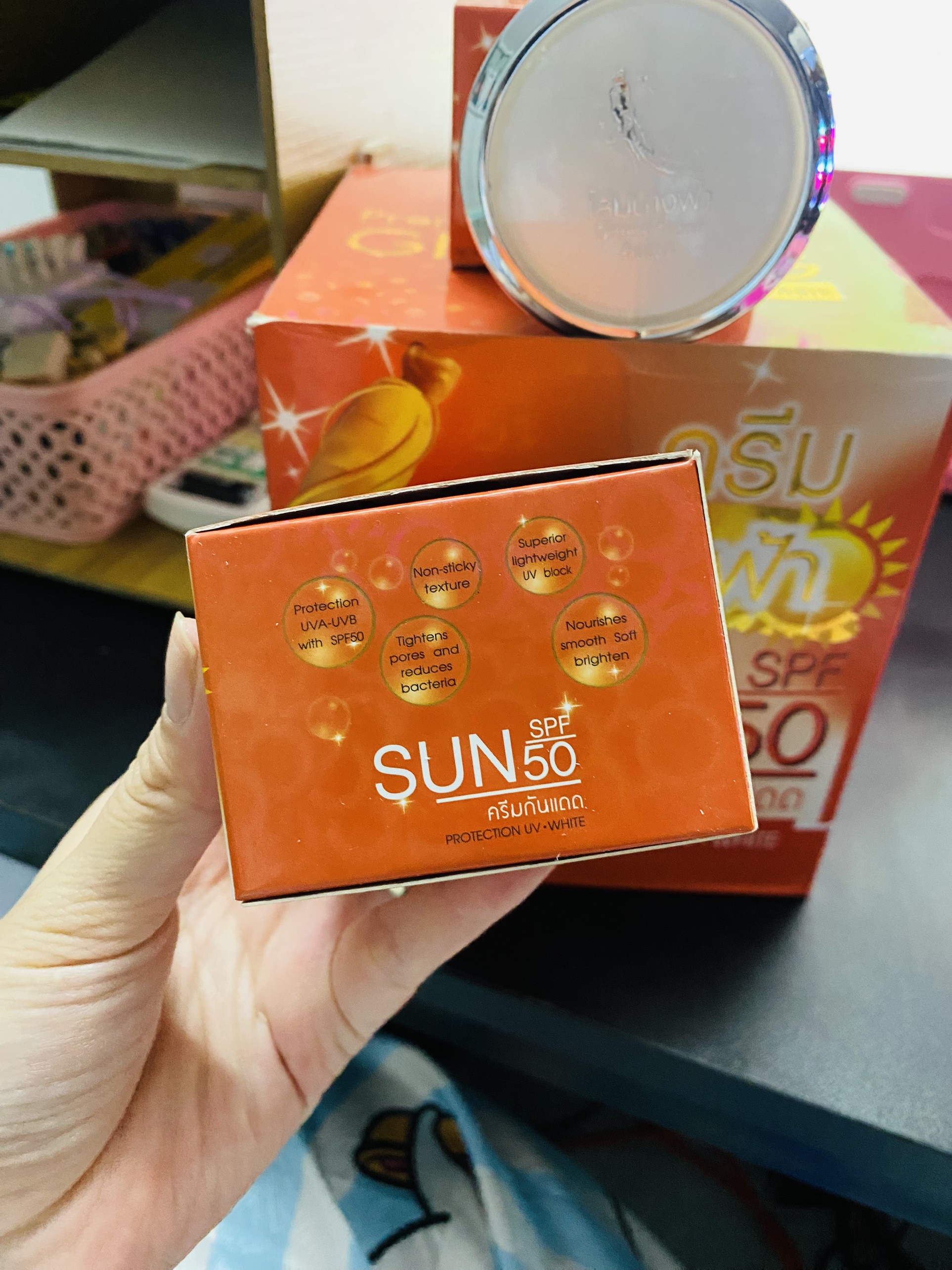 [COMBO CẶP NGÀY - ĐEM] Kem sâm Dưỡng da - GingSeng White Thái Lan