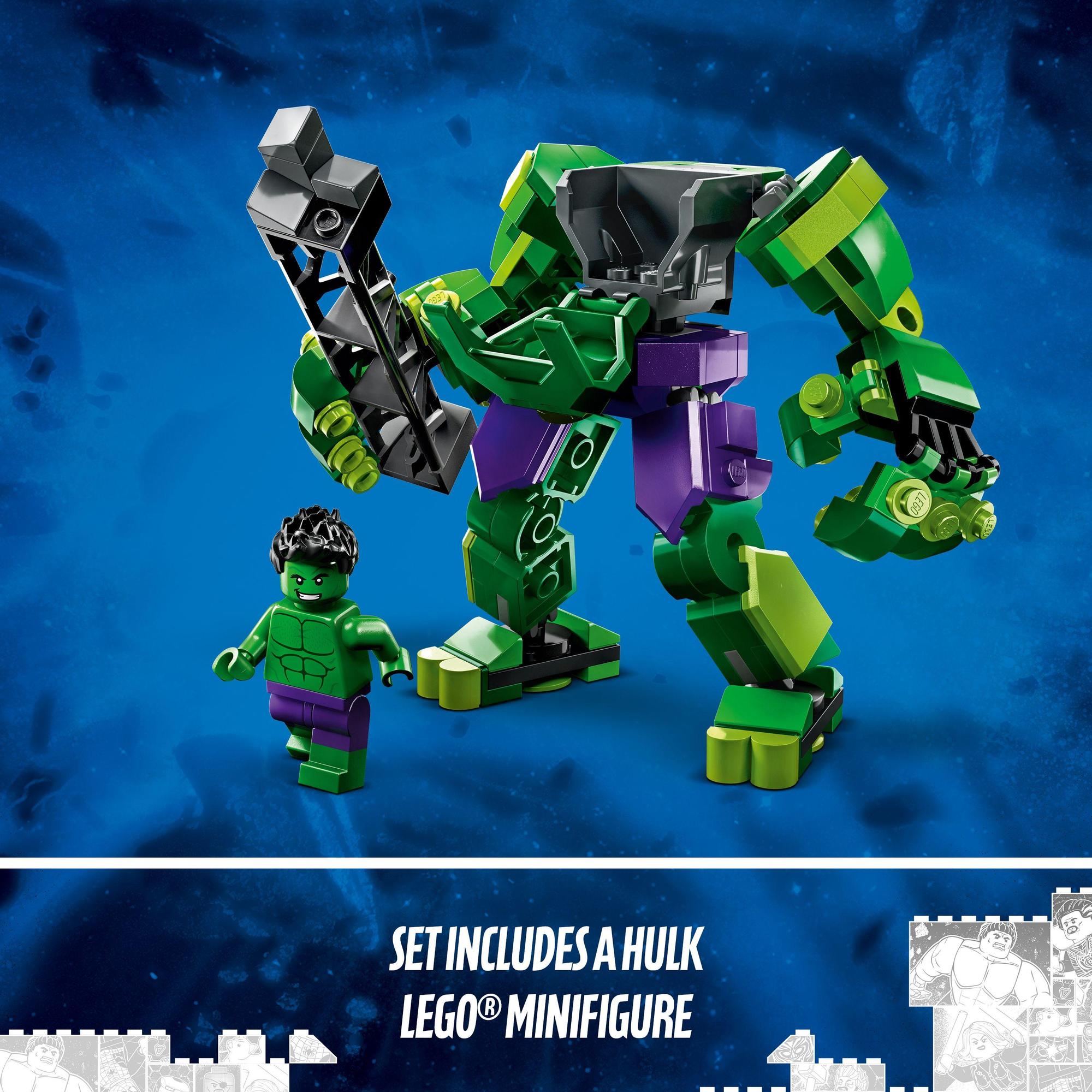 LEGO SUPER HEROES 76241 Chiến Giáp Hulk (138 Chi Tiết)