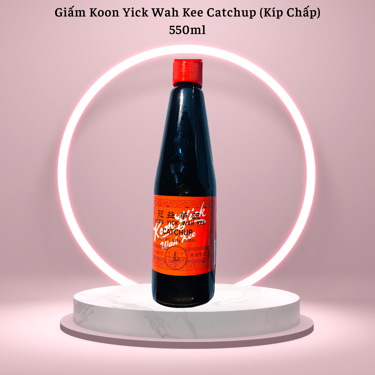 Giấm Koon Yick Wah Kee Catchup (Kíp Chấp) 550ml