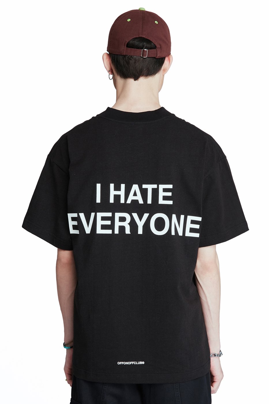 I HATE EVERYONE TSHIRT/BLACK