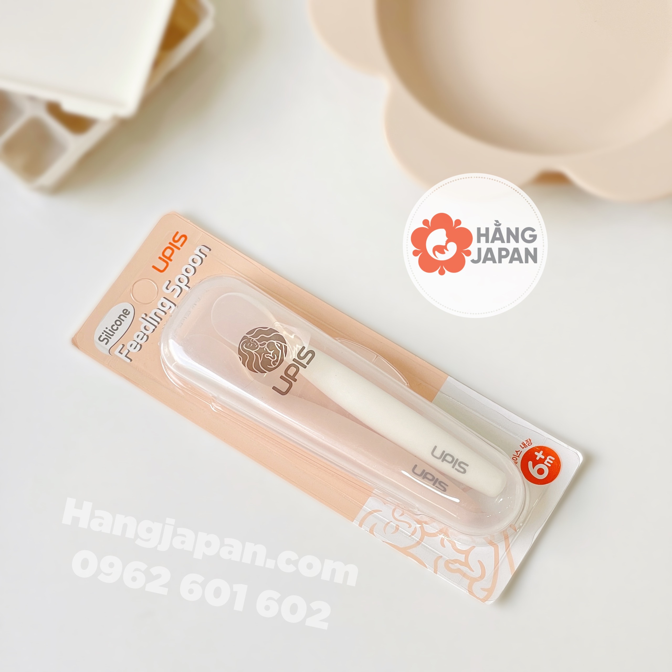 Thìa ăn dặm UPIS, 6m+