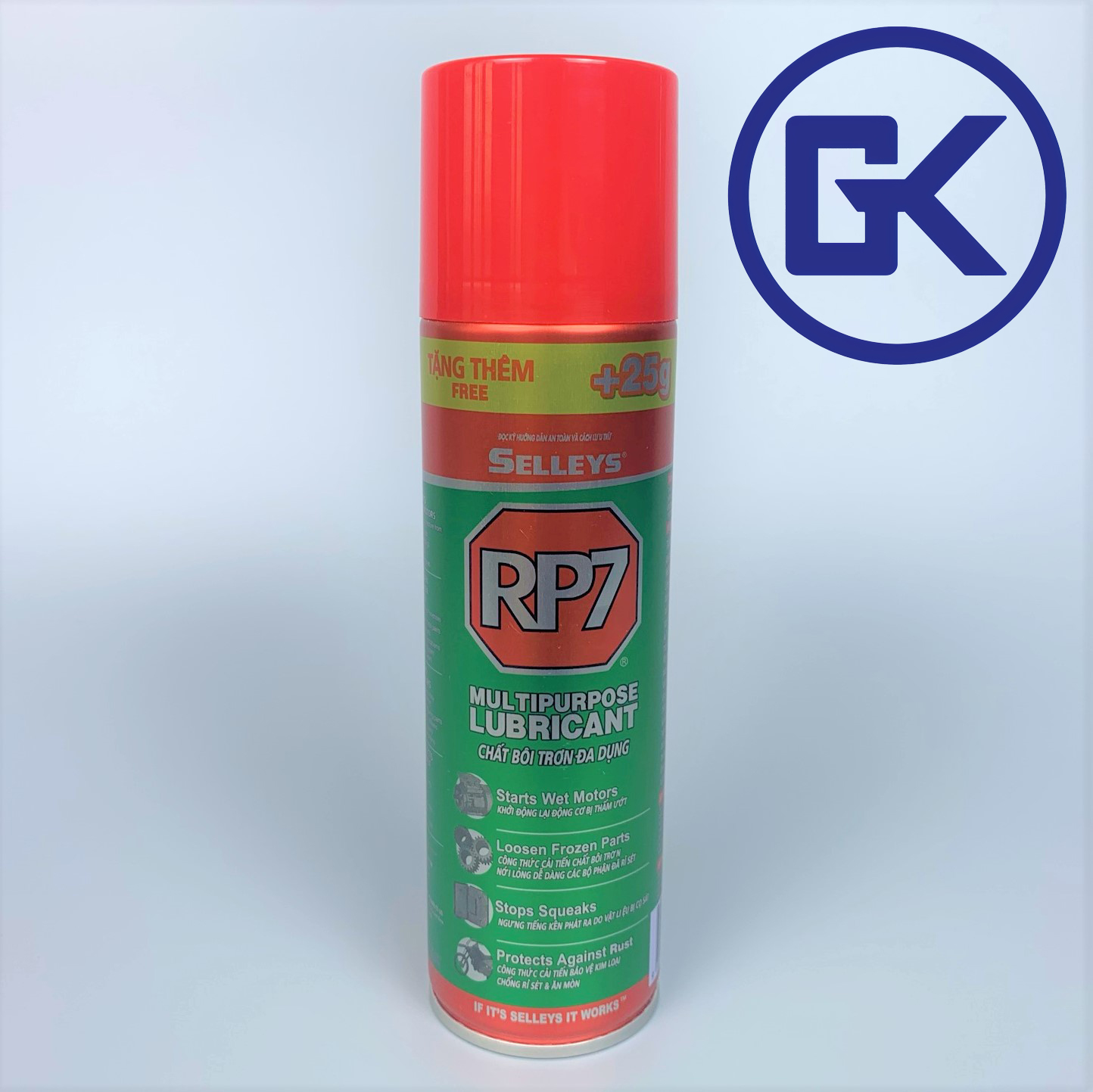 Bình xịt chống rỉ sét và bôi trơn Selleys RP7