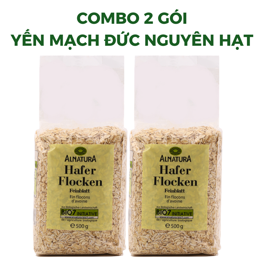 [HCM]Yến Mạch Hữu Cơ Cán dẹt loại 1kg