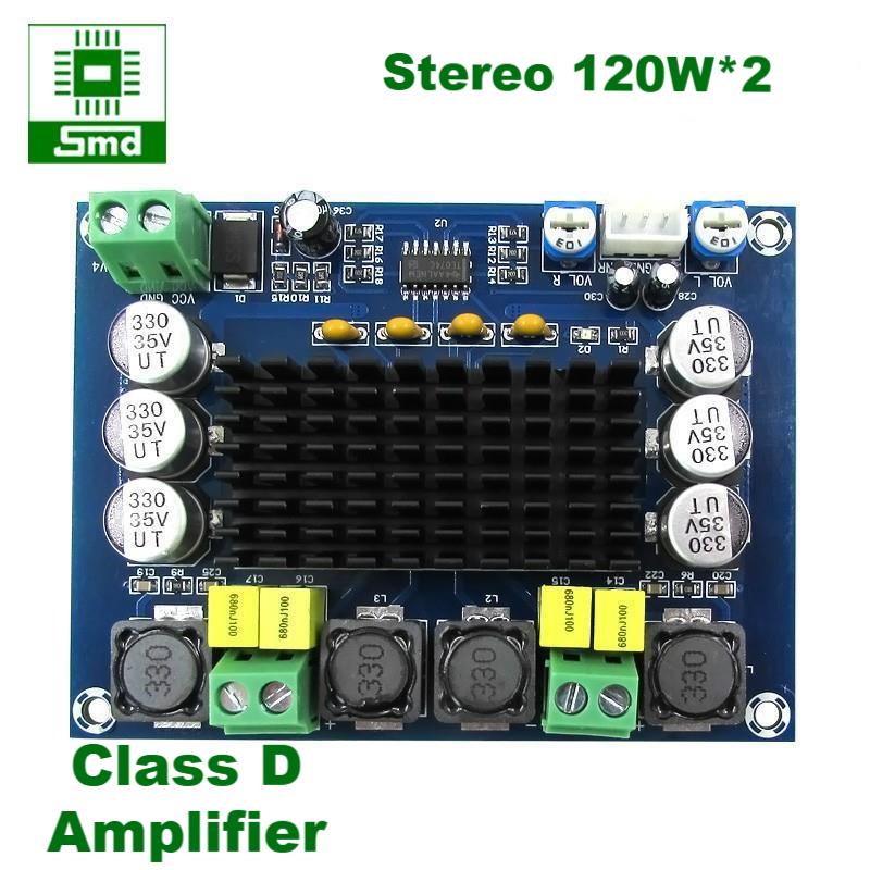 Module khuếch đại âm thanh ClassD 2x120W