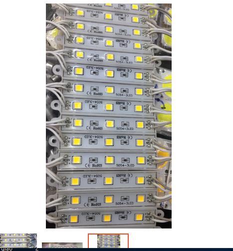 Led hắt 3 bóng 5054 (20 mắt/vỉ)