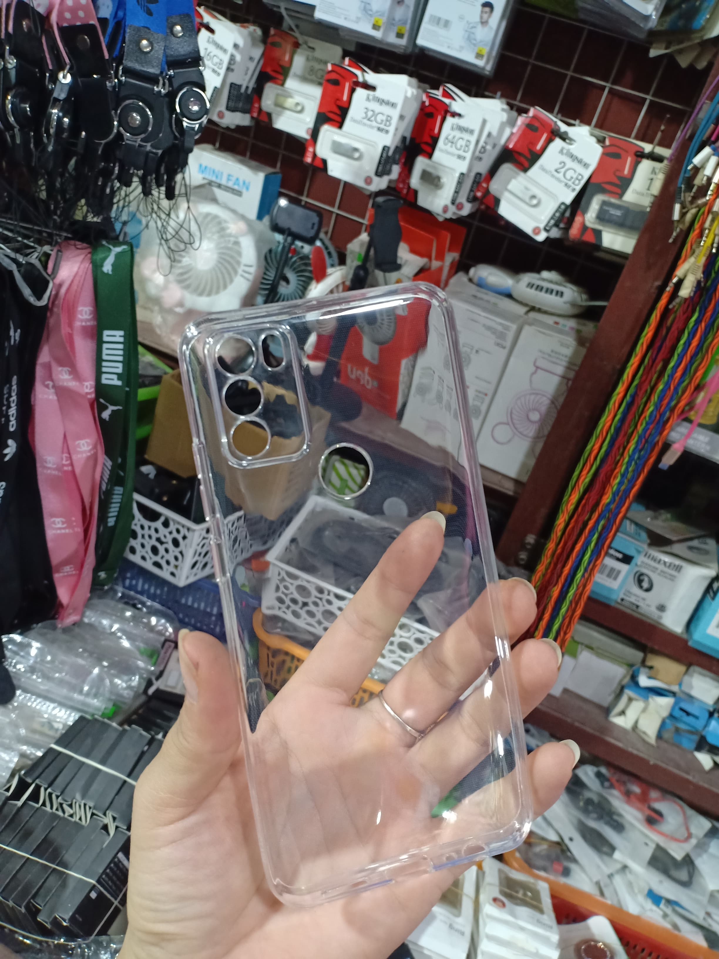 Ốp lưng Vsmart Star 5 silicone dẻo trong suốt