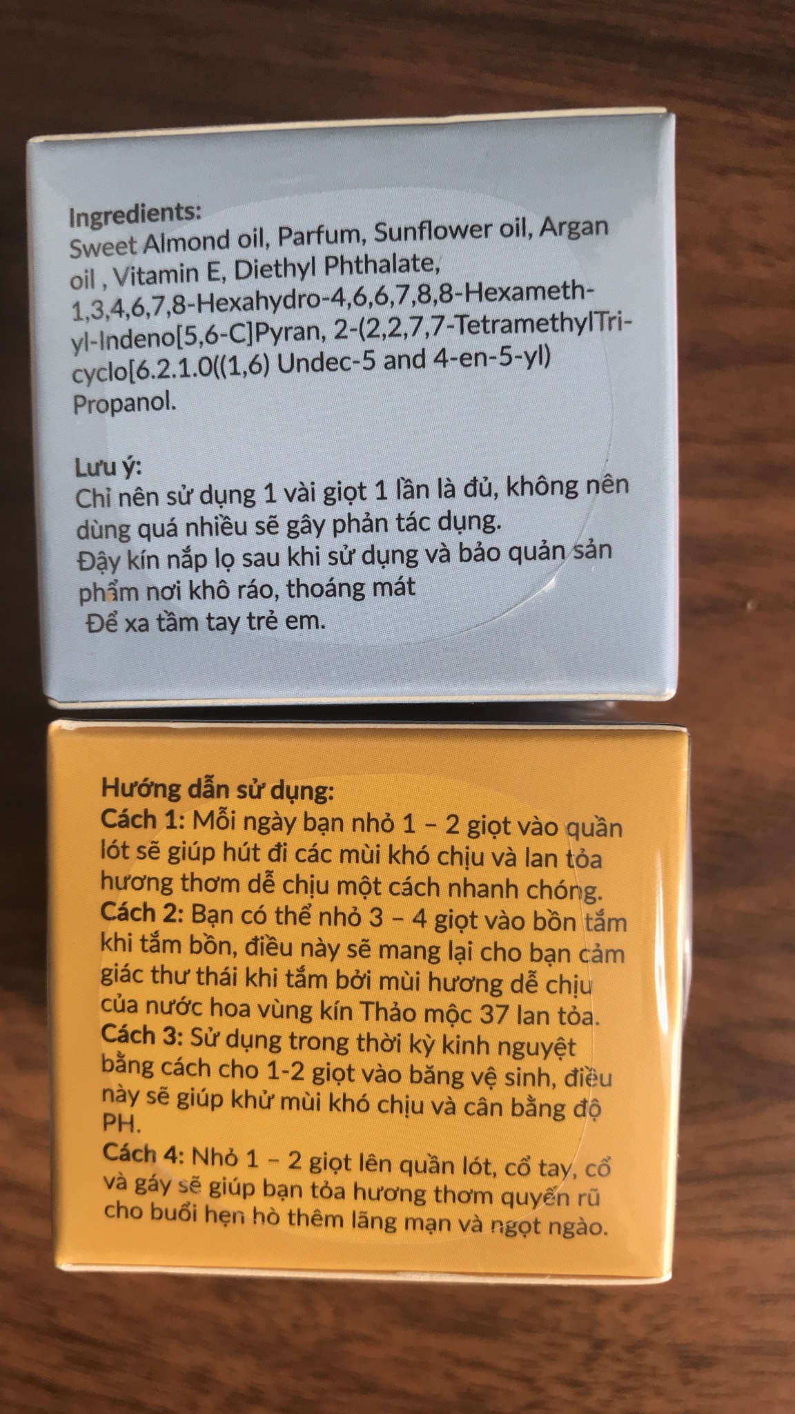 [CHÍNH HÃNG] Nước Hoa Vùng Kín Thảo Mộc 37