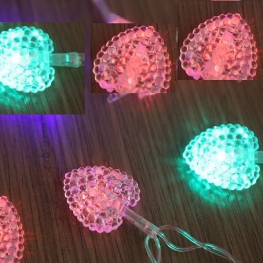 Dây đèn LED trang trí noel nhiều mẫu