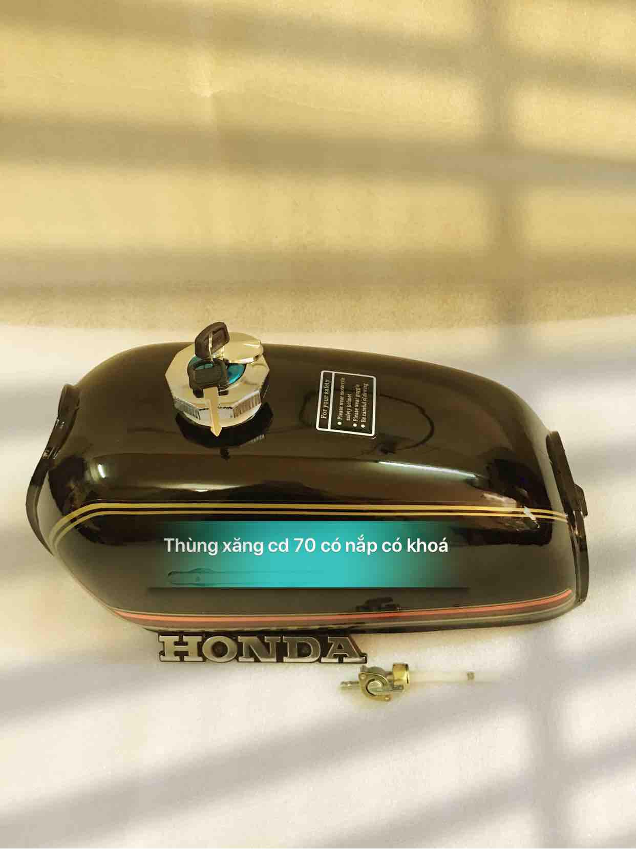 [HCM]Thùng xăng lớn cd 70 cao cấp có nắp có khoá
