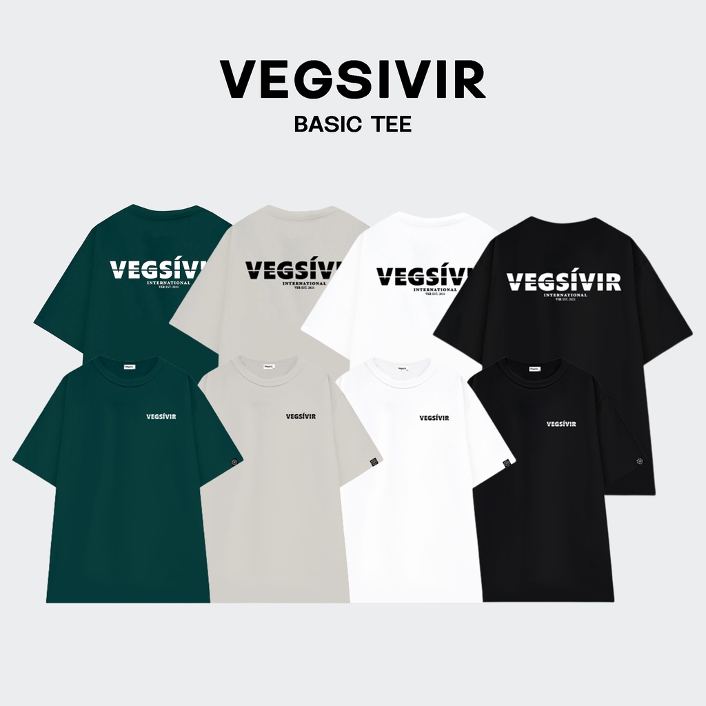 Áo thun cotton vegsivir - basic