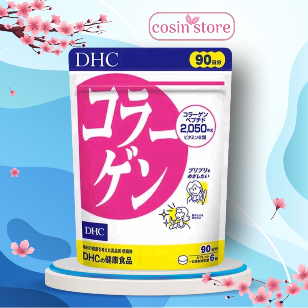 Viên uống DHC Collagen túi 540 viên 90 ngày của Nhật Bản dùng chống lão hóa da toàn diện - Cosin Store