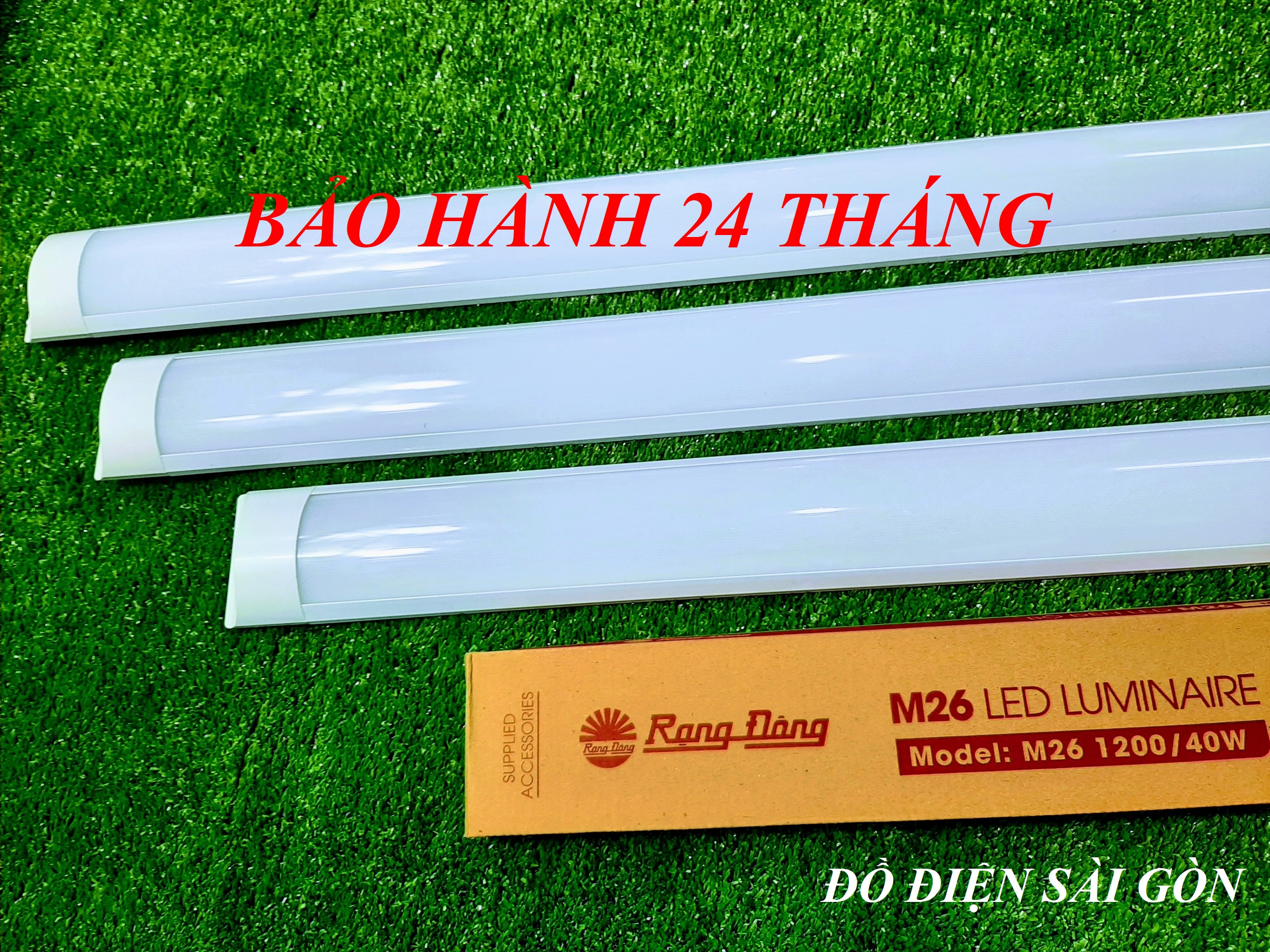 Bộ đèn led bán nguyệt rạng đông m26 1m2 40w - siêu sáng siêu tiết kiệm điện