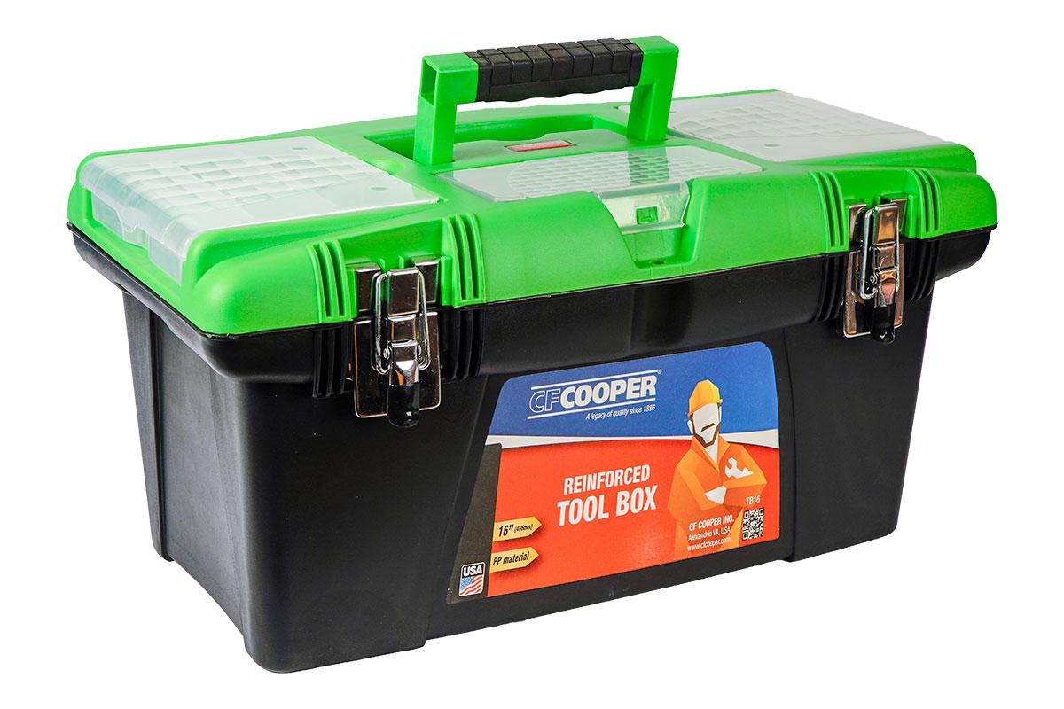 [HCM]THùng đựng đồ nghề CF Cooper 19inch - Màu xanh lá (48x22x22)