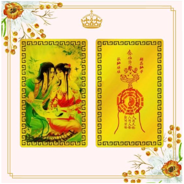 Kim Bài Linh Phù Tình Đôi Lứa - Yêu Đương - Bền Chặt - Đã khai quang
