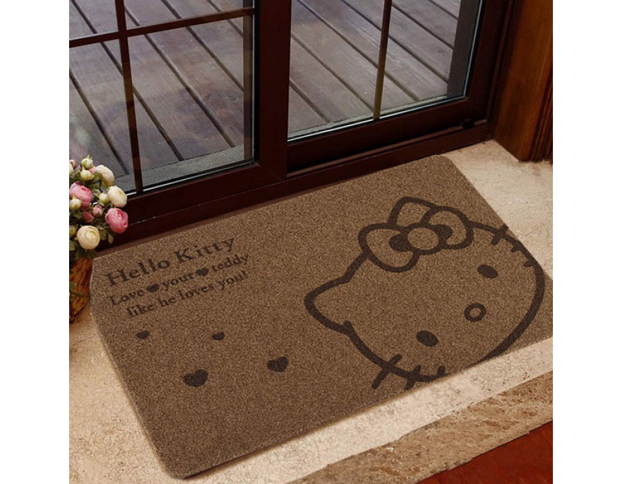 THẢM LAU CHÂN MÈO HELLO KITTY