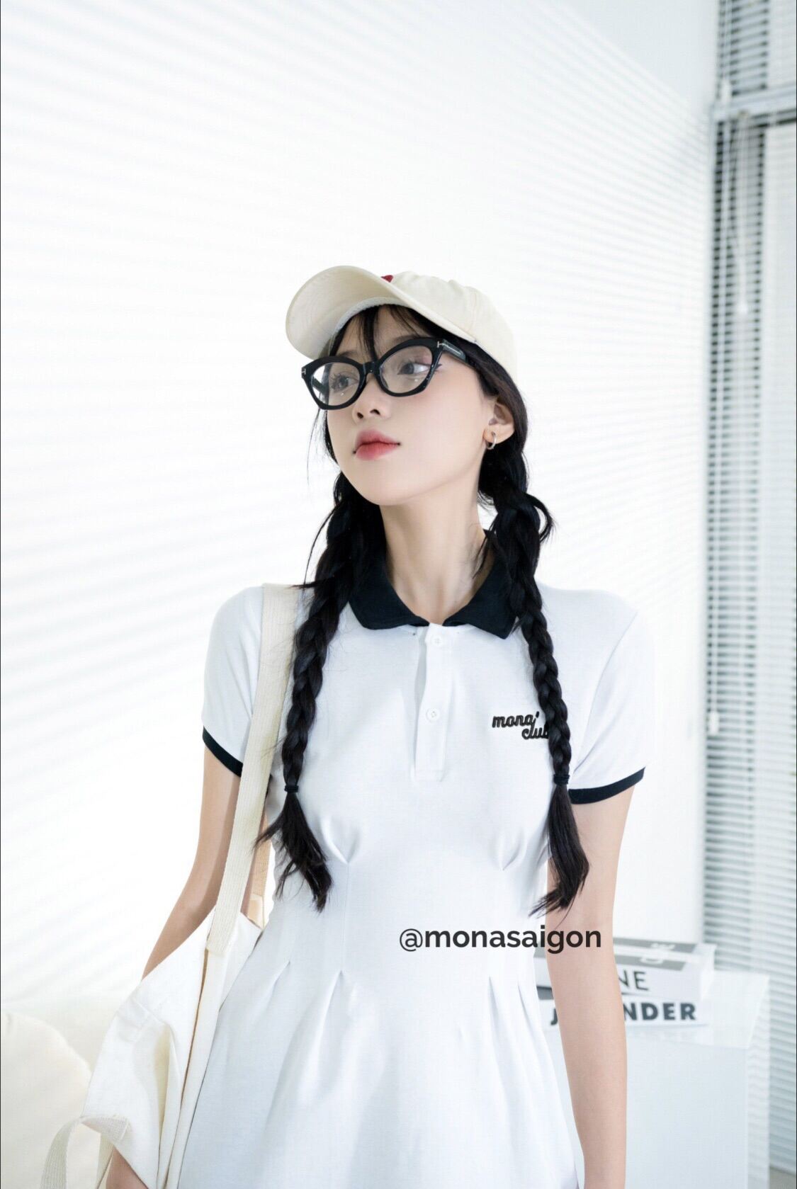 [VOUCHER 12%/149K] Đầm polo MONÁ - BABY DRESS