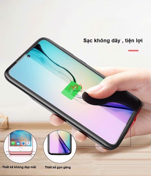 Ốp lưng kiêm sạc Samsung Galaxy S20 Plus hiệu Newdery
