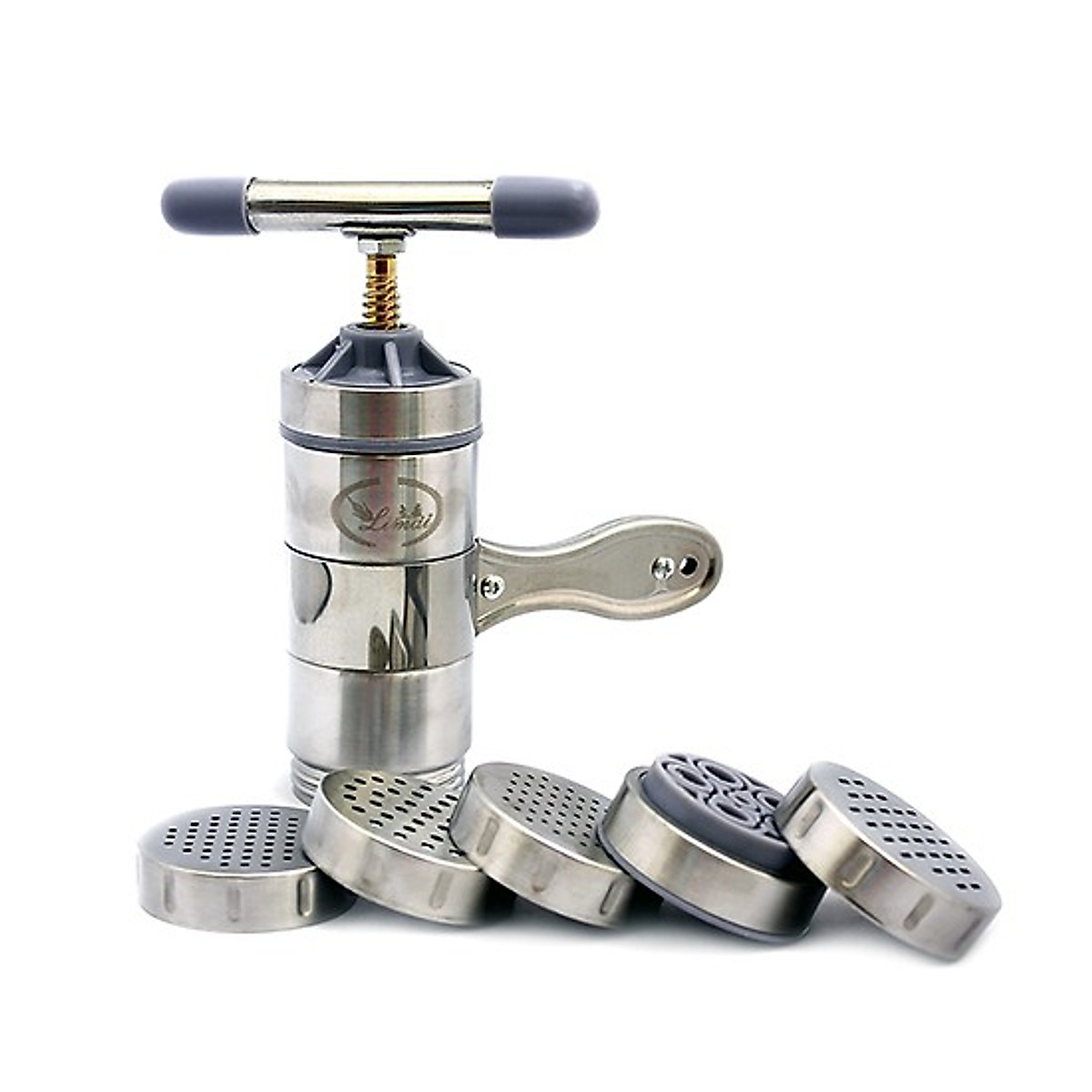 Dụng cụ làm bún tươi bằng inox 5 đầu tại nhà