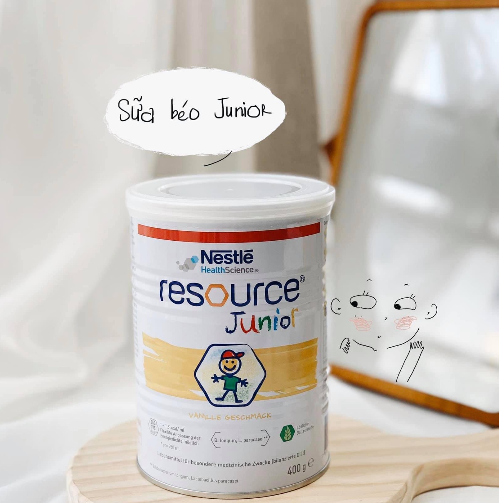 Sữa Tăng Cân Resource Junior Cho Bé Chậm Lớn