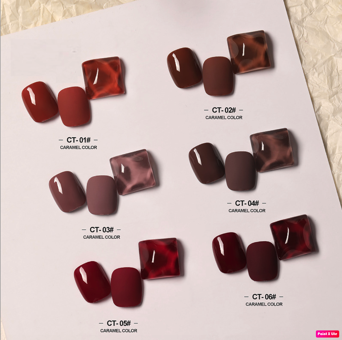 Sơn Gel AS Mã CT 15ml Màu Siêu Đẹp
