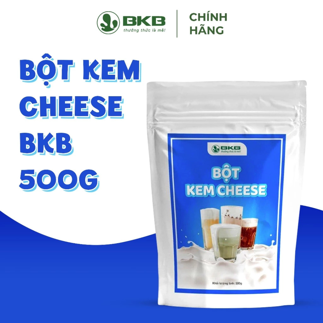 Bột Kem Cheese BKB 500g – Bí Quyết Tạo Milkfoam & Macchiato Hoàn Hảo