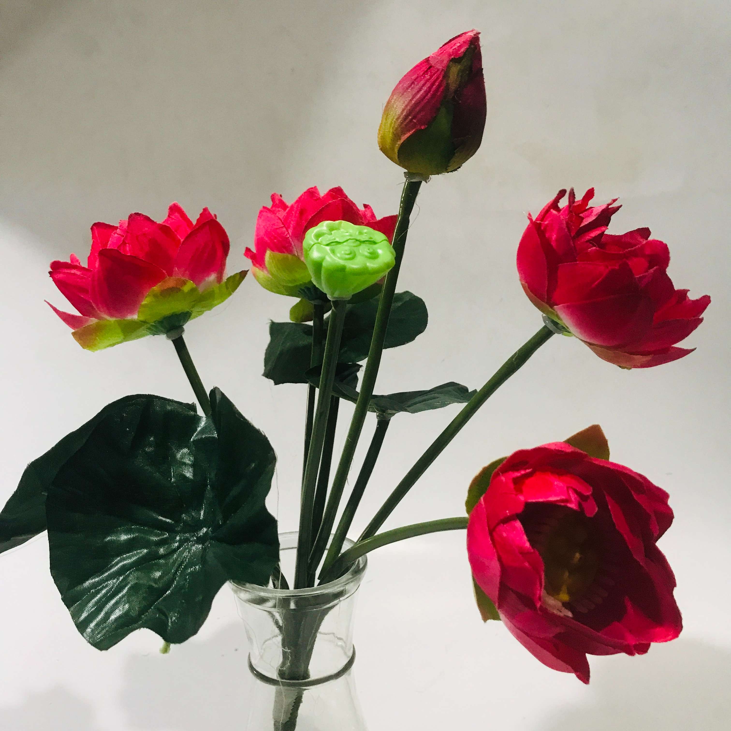CHÙM HOA SEN GIẢ TRANG TRÍ TẾT