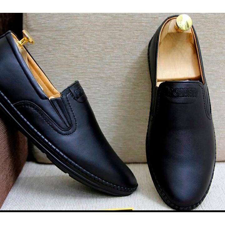 Men's Loafers, Men's Cowhide Shoes (Free Xi)