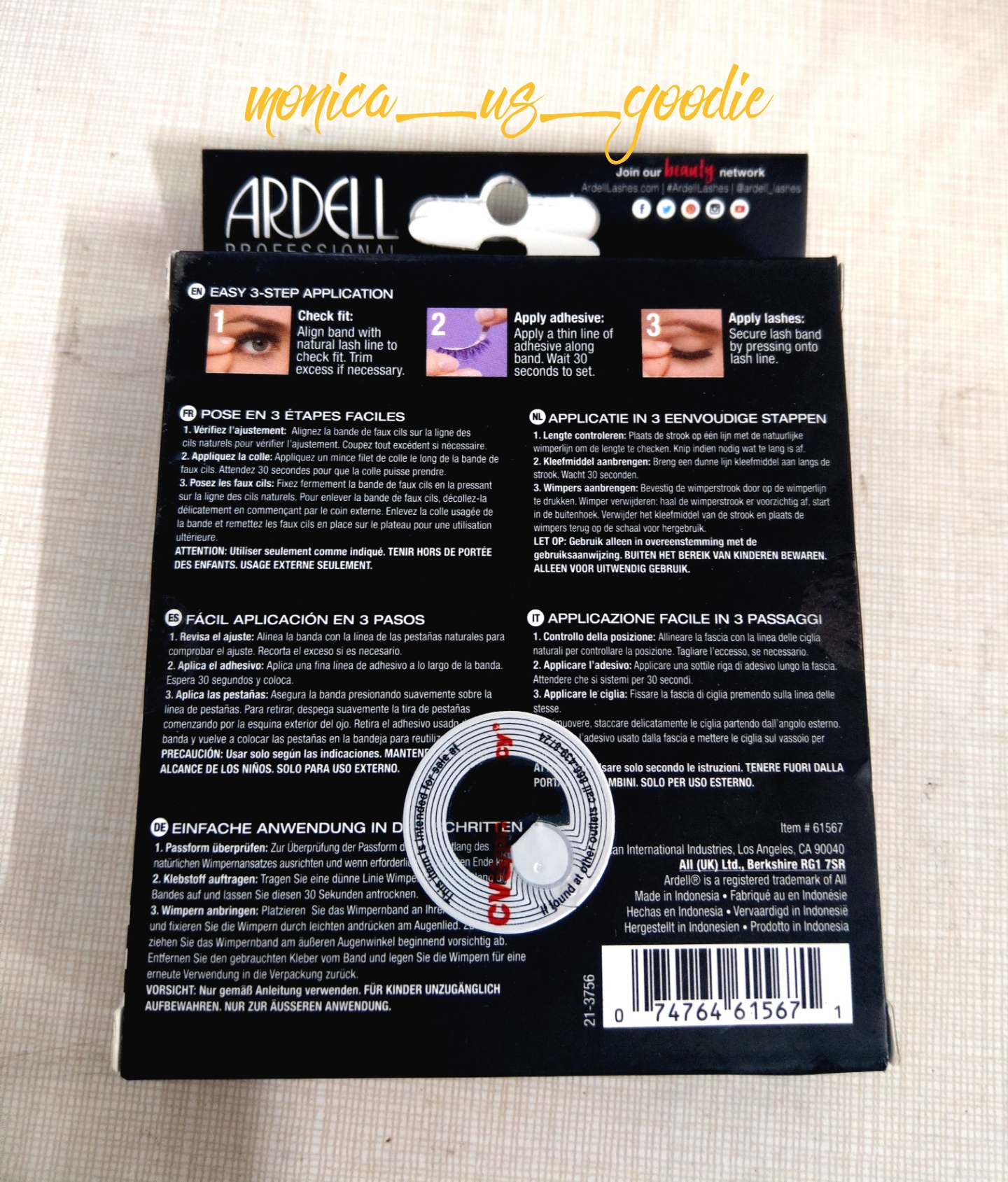 Lông mi Ardell Natural Lashes auth