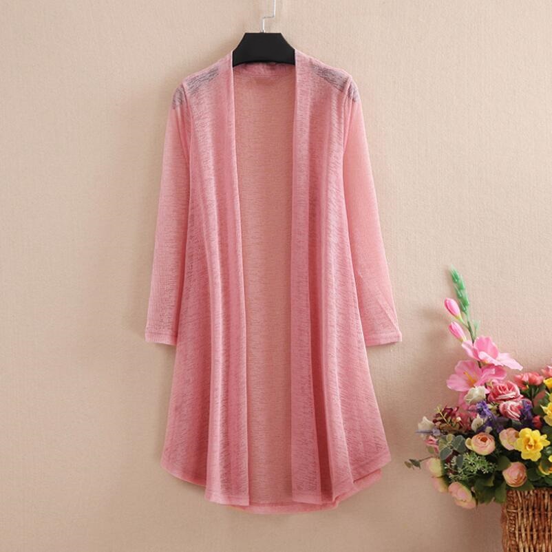 Áo khoác cardigan form dài, sang trọng