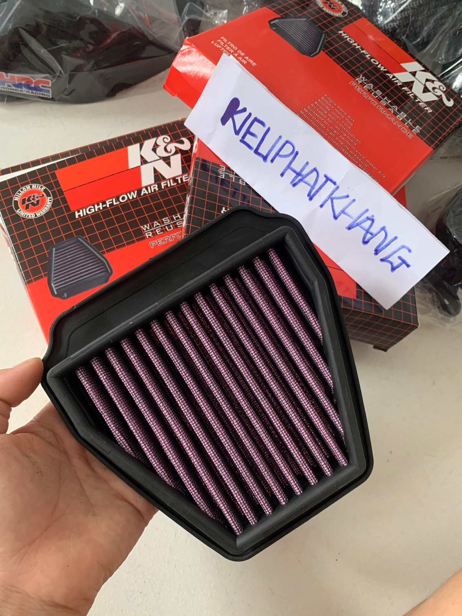 Lọc Gió KN Dùng Winner X Sonic Winner V1