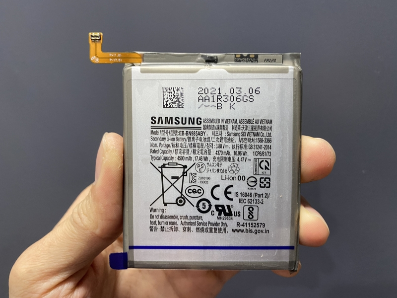 Pin Samsung Note 20 Ultra bảo hành đổi mới