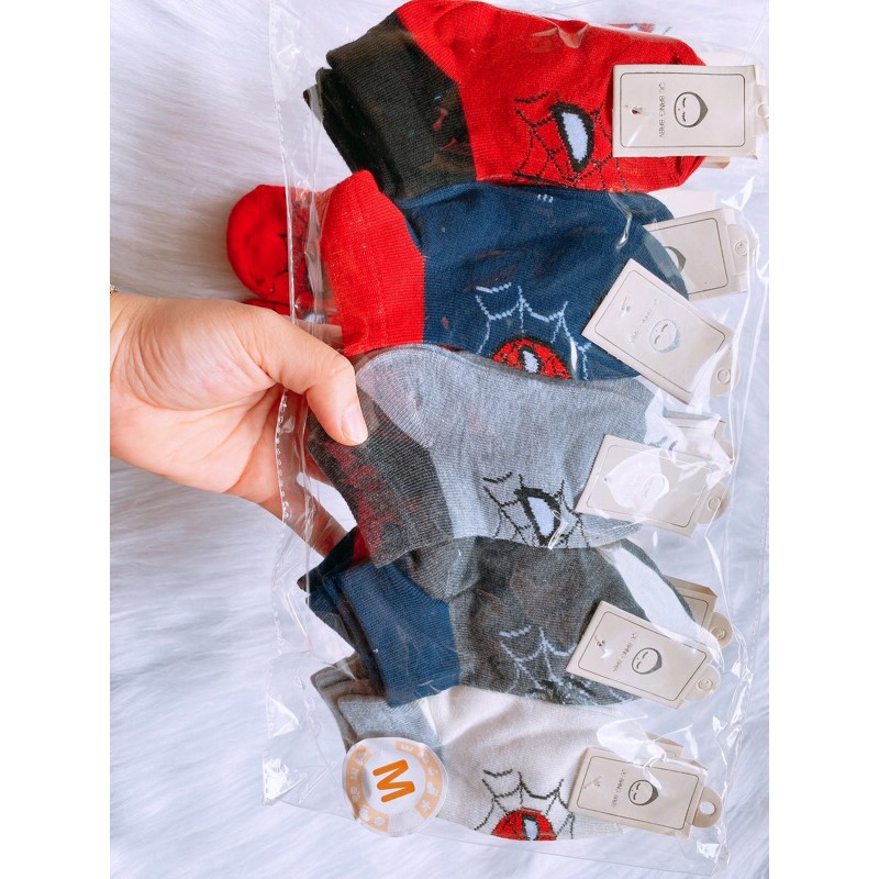 Set 10 đôi tất siêu nhân cho bé