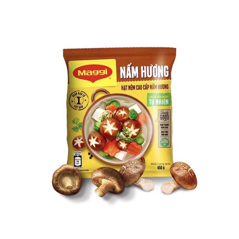 Hạt nêm chay nấm hương Maggi gói (450g)