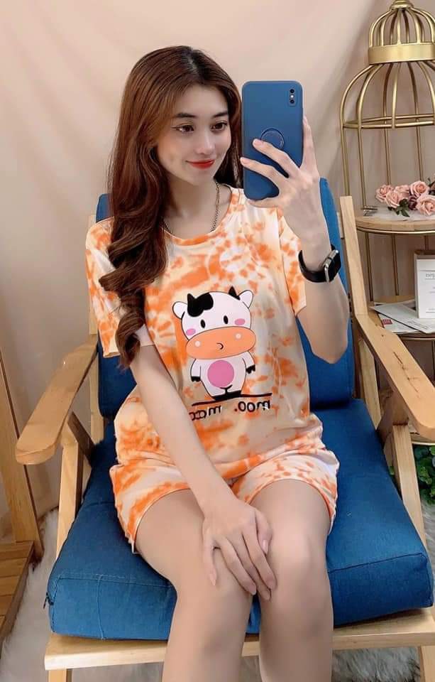 [HCM][XÃ KHO 1 NGÀY] BỘ PIZAMA  LỤA  ĐÙI  MẶC NHÀ- NHIỀU MẪU