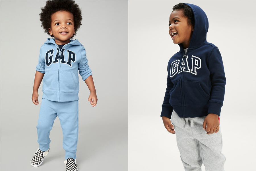 Áo khoác bé trai [CAO CẤP, XUẤT DƯ XỊN] 0-5 tuổi (5-20kg) GAP, babyGAP nỉ lót bông, dày dặn, Hoodie khóa kéo có nón cho trẻ nhỏ, bé mẫu giáo. Áo khoác trẻ em xuất khẩu