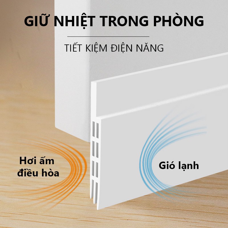 Gioăng dán chân cửa, dán khe cửa cách âm - AZ Store