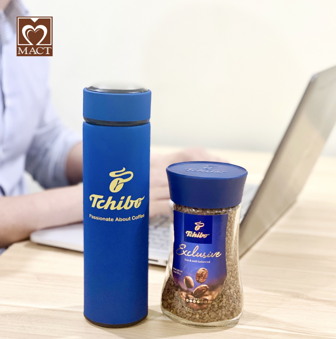 Bình giữ nhiệt thương hiệu cà phê TCHIBO - 500ml