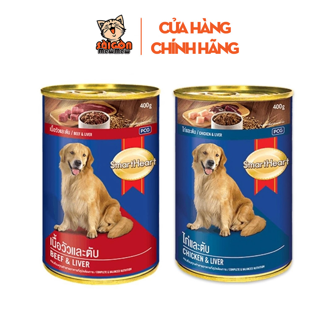 Pate cans SMARTHEART 400gr for dog