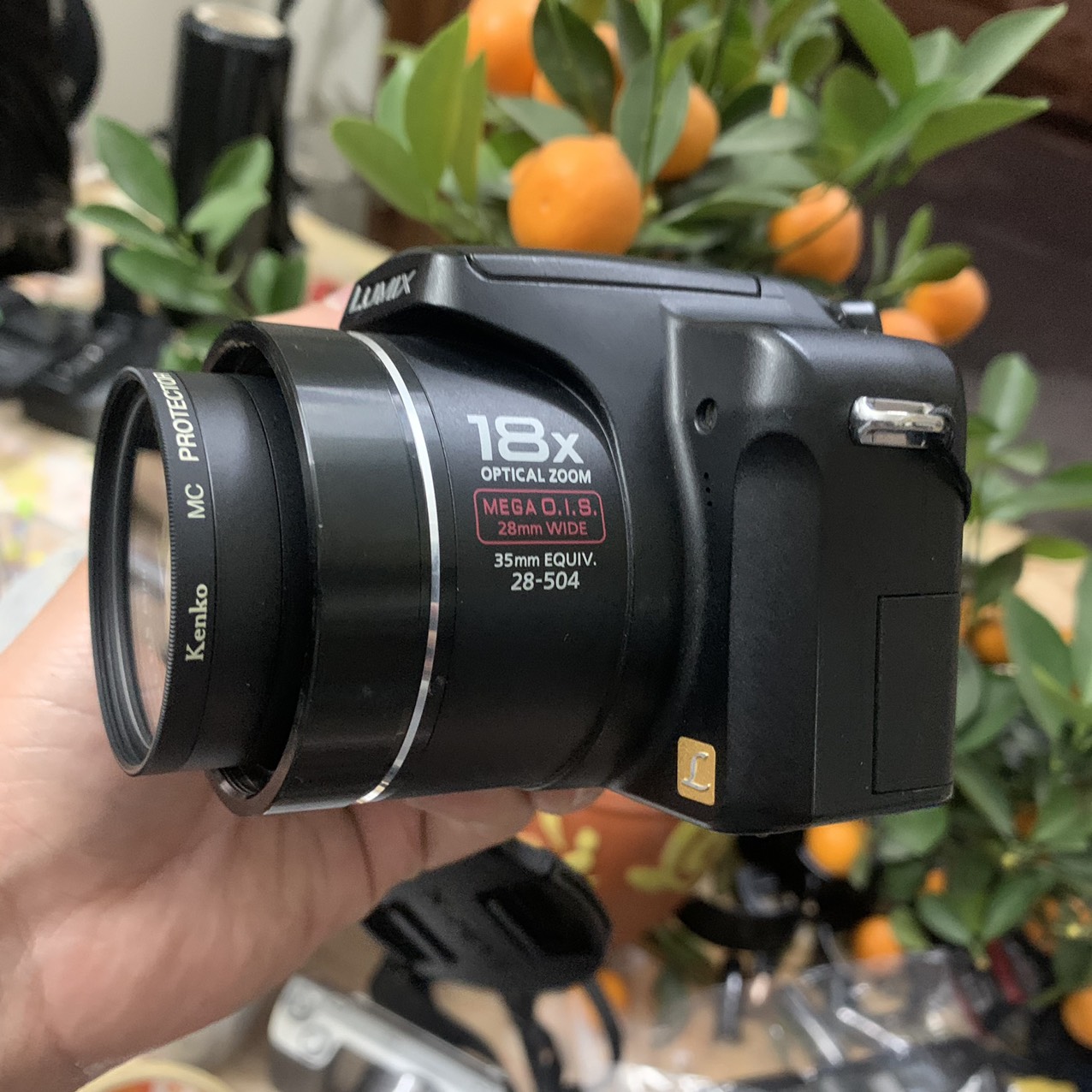 Máy ảnh Panasonic Lumix FZ18 cảm biến CCD