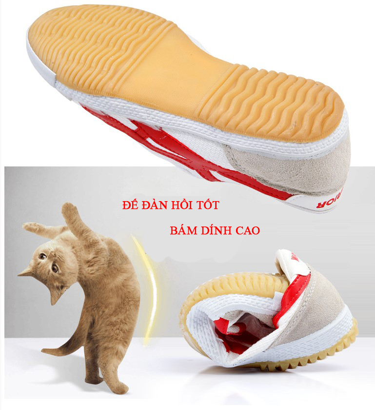 Giày bata WARROR siêu phủi, giày bata bóng bàn, bóng đá, cầu lông