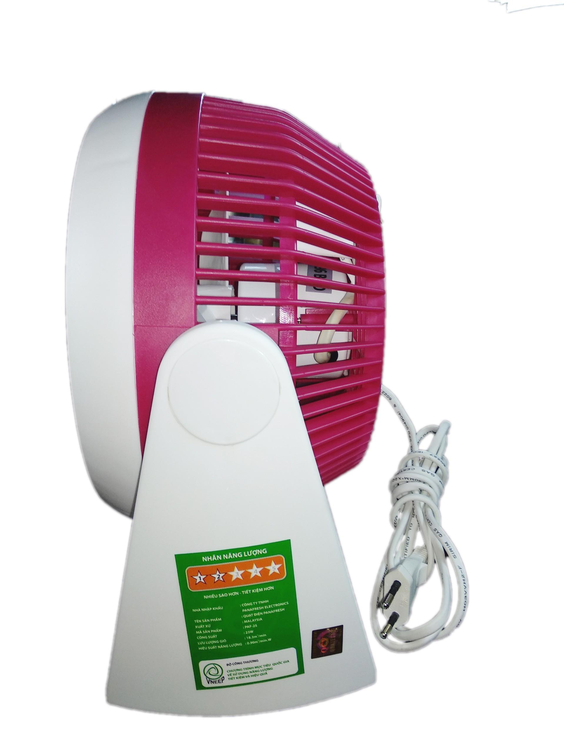[NTT] Quạt Bàn Malaysia Panafresh Paf-25x (Nhiều màu)
